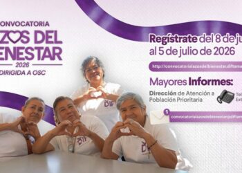 SISTEMA DIF Convocan a inscribirse a Lazos del Bienestar