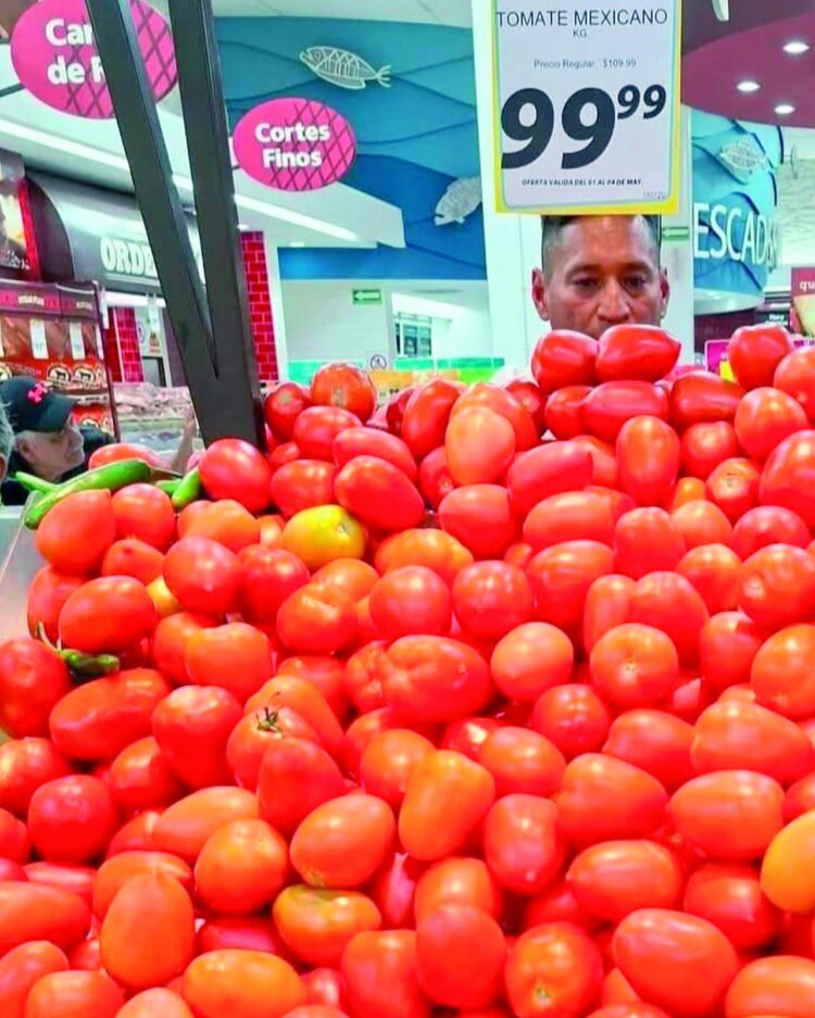 AFECTA A LAS FAMILIAS ‘Por las nubes’ precio del tomate