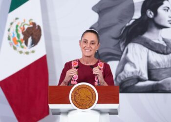 ANUNCIA GIRA POR TAMAULIPAS Reconoce Sheinbaum trabajo de Américo