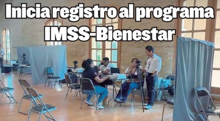 SE REALIZARÁ POR ETAPAS Inicia registro al programa IMSS-Bienestar