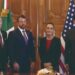EN MEDIO DE TENSIONES ENTRE MÉXICO Y EU Recibe Sheinbaum a Mullin