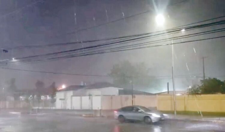 DE ACUERDO CON PRONÓSTICOS DE PROTECCIÓN CIVIL Van seis tormentas eléctricas en mayo