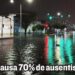 Tormenta causa 70% de ausentismo escolar