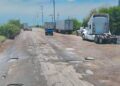 CARRETERA NUEVO LAREDO-PIEDRAS NEGRAS ‘Le entra’ Nuevo Laredo a reparación