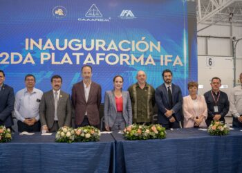 EN EL PUENTE DEL COMERCIO MUNDIAL Inauguran segunda plataforma IFA
