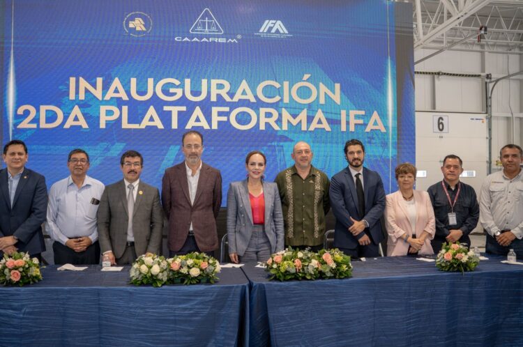 EN EL PUENTE DEL COMERCIO MUNDIAL Inauguran segunda plataforma IFA