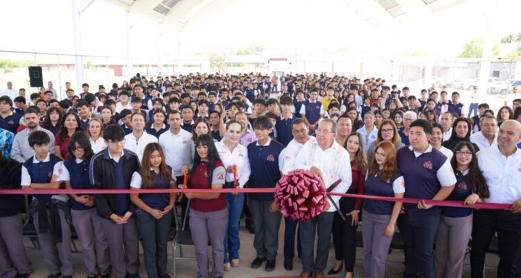 INFRAESTRUCTURA EDUCATIVA Transforman al CBTIS 137