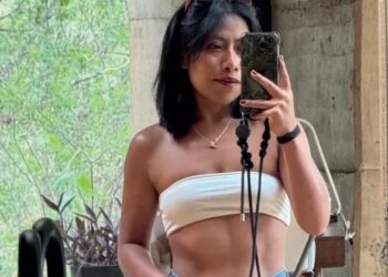 Yalitza Aparicio en redes sociales Presume su abdomen de acero