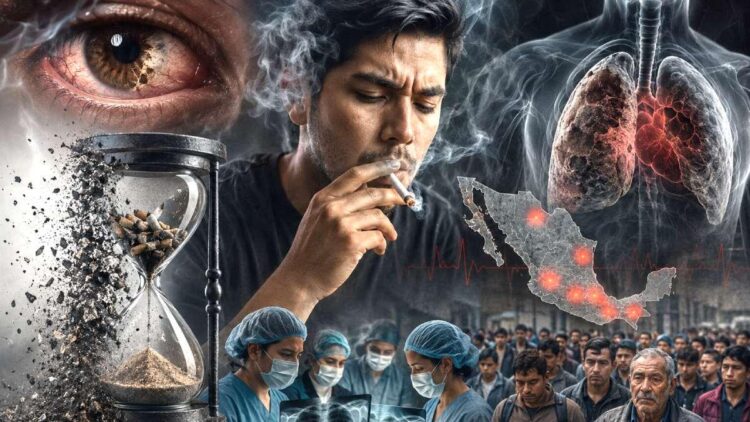 LA PREVALENCIA NO BAJA EN MÉXICO Fumar quema al menos 10 años de vida