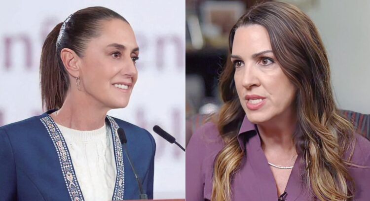 Evita Sheinbaum confrontación con Sara Carter