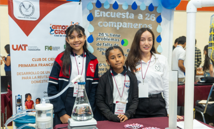 Destaca la UAT en ExpoCiencias Tamaulipas