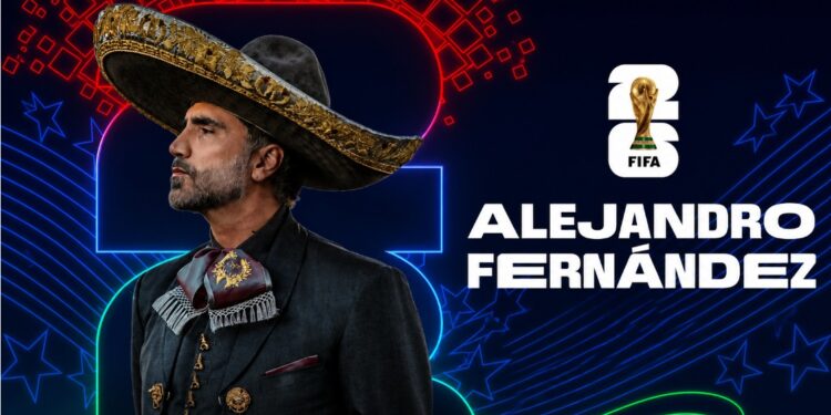ALEJANDRO FERNÁNDEZ EN LA INAUGURACIÓN DEL MUNDIAL 2026 Interpretará el Himno Nacional