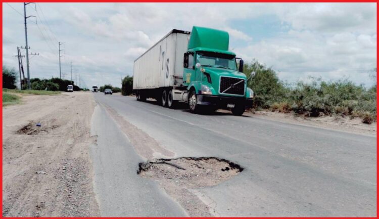 Piden transportistas repara ruta NLD-Colombia