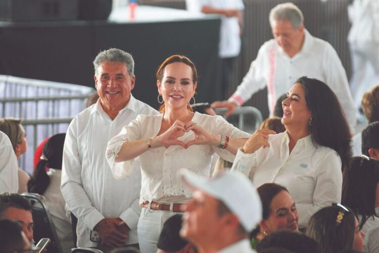 DESTACA IMPULSO A TAMAULIPAS Y FRONTERA NORTE Respalda la alcaldesa liderazgo de Sheinbaum