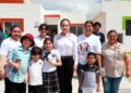 CONVIERTEN SU ESFUERZO EN PATRIMONIO Entrega CLCR viviendas a jefas de familia
