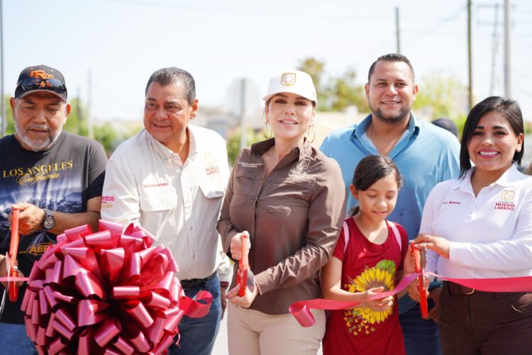 INFRAESTRUCTURA DE NUEVO LAREDO Entrega alcaldesa pavimentaciones