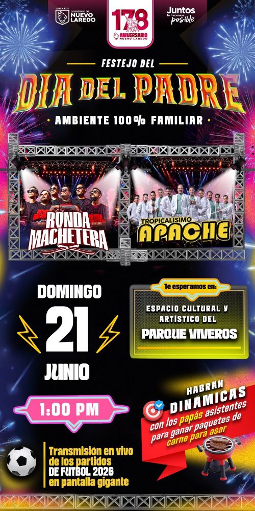 Organizan festejo para el Día del Padre