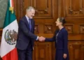 Se reúne Sheinbaum con Felipe VI