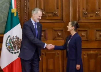 Se reúne Sheinbaum con Felipe VI