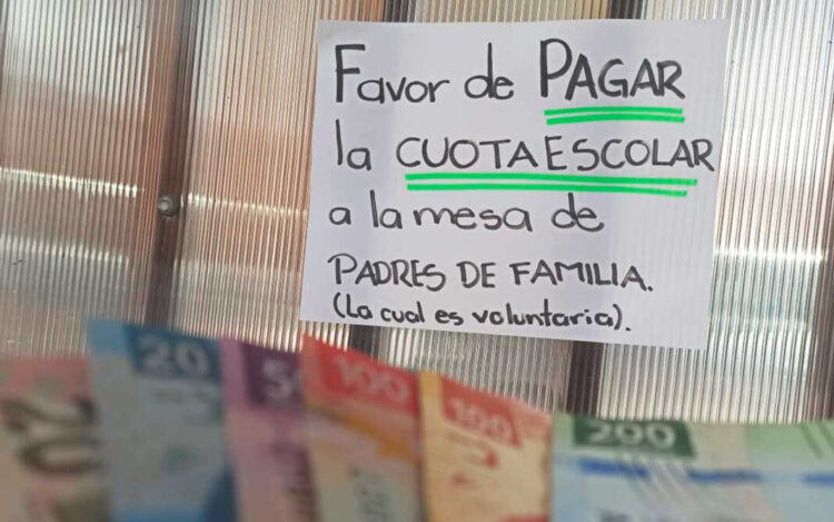 EN ESCUELAS DEL SUR DE LA CIUDAD Cobran por adelantado ‘cuotas voluntarias’