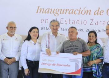 GIRA DE TRABAJO Américo pone obras en marcha