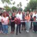 EN DIFERENTES SECTORES Entrega alcaldesa obras de infraestructura vial