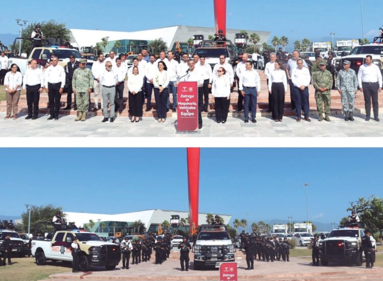 MILLONARIA INVERSIÓN Fortalece Américo a la Guardia Estatal