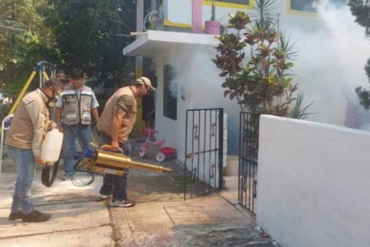 LLUVIAS OCASIONARON PROLIFERACIÓN Intensifican campaña contra mosquitos