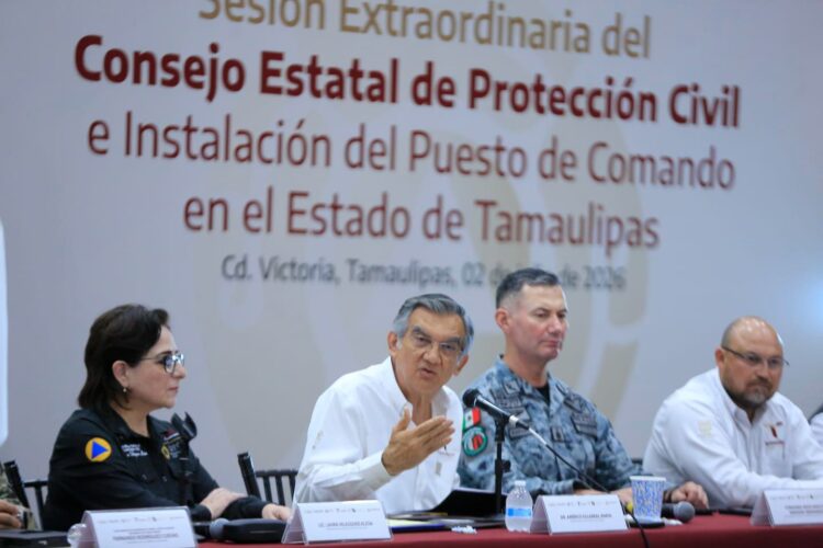 CONSEJO NACIONAL DE PROTECCIÓN CIVIL Instalan Puesto de Comando Interinstitucional