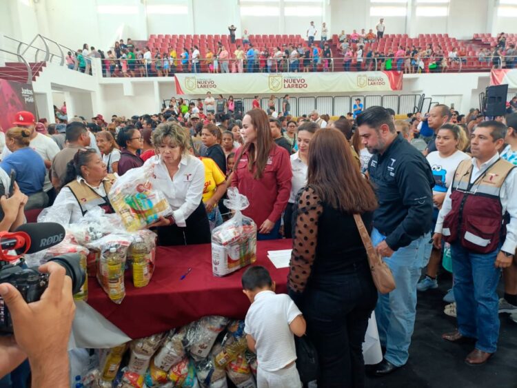 PROGRAMA ALIMENTANDO TAMAULIPAS Entregan apoyos a familias