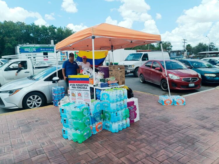 Realizan colecta por Venezuela