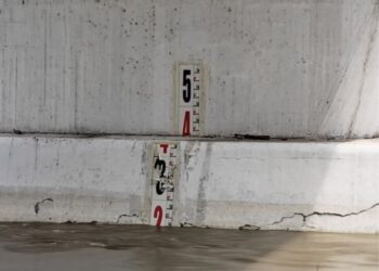 Aumenta río Bravo un metro