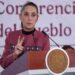 Destaca Sheinbaum crecimiento del PIB
