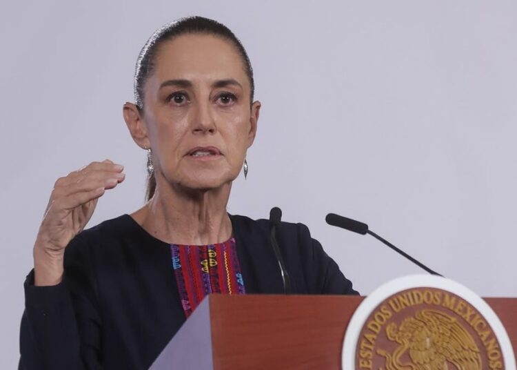 Responsabiliza Sheinbaum a EU por violencia