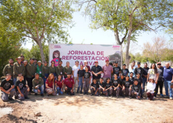 JORNADA NACIONAL Se suma NLD a reforestación