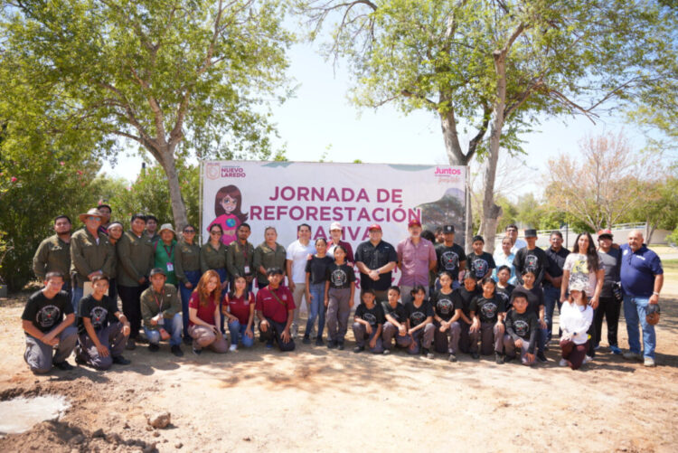 JORNADA NACIONAL Se suma NLD a reforestación
