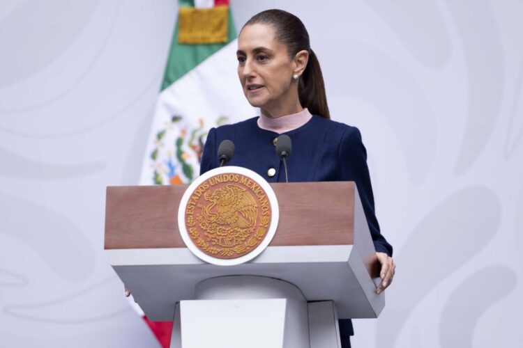 RECONOCE LA PRESIDENTA LABOR DEL GOBERNADOR Trabajamos muy bien con Américo Villarreal: CSP