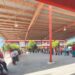 EN ESCUELAS DEL PONIENTE Hacen filas por horas