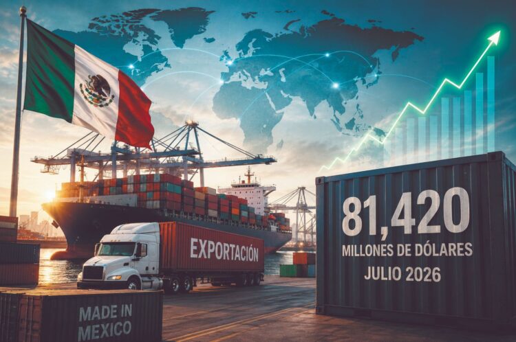 Exportaciones récord en julio
