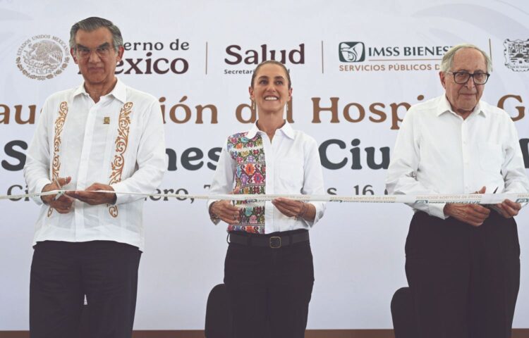 CIUDAD MADERO Inaugura Sheinbaum el Hospital General