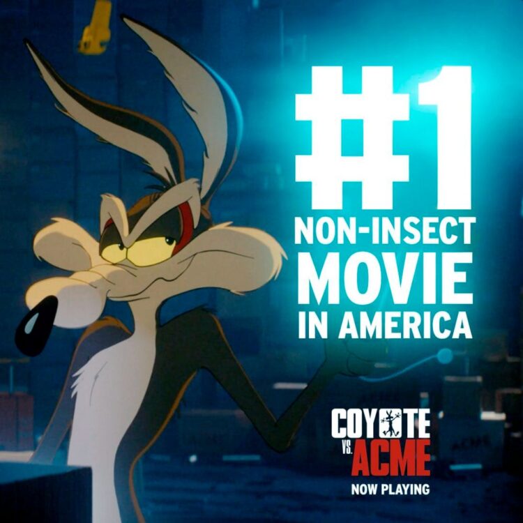 Es número uno en taquilla en México ¡Coyote vs Acme lo logró!