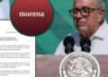 LA PRESIDENTA DE MÉXICO, MORENA Y GOBERNADORES Se deslindan de Rocha Moya