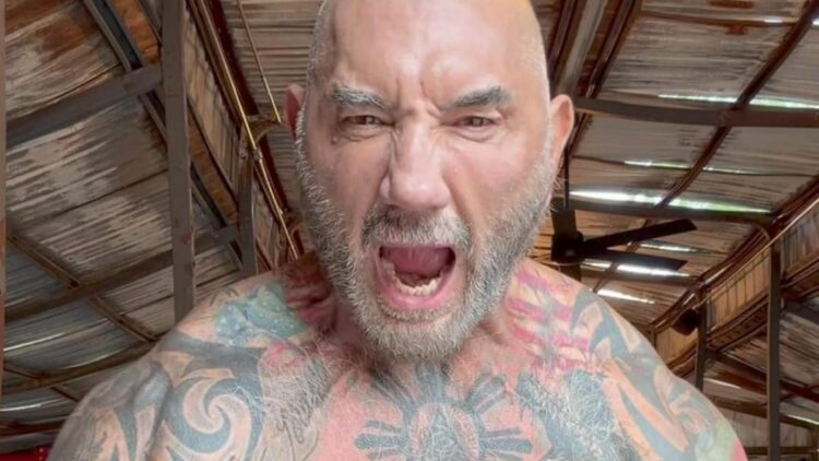 Dave Bautista lleva su físico al límite