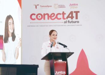 MARCA PRECEDENTE EN TAMAULIPAS Brinda CLCR conectividad móvil gratis a alumnos