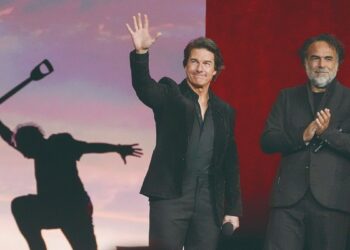 PRESENTACIÓN DE DIGGER Tom Cruise e Iñárritu encienden México
