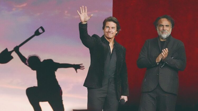 PRESENTACIÓN DE DIGGER Tom Cruise e Iñárritu encienden México