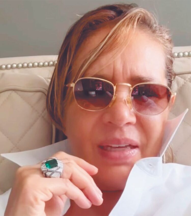 La conductora confirmó que padecía esclerosis lateral en 2025