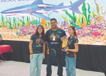 PONEN EN ALTO A NUEVO LAREDO Traen tercer lugar nacional en robótica