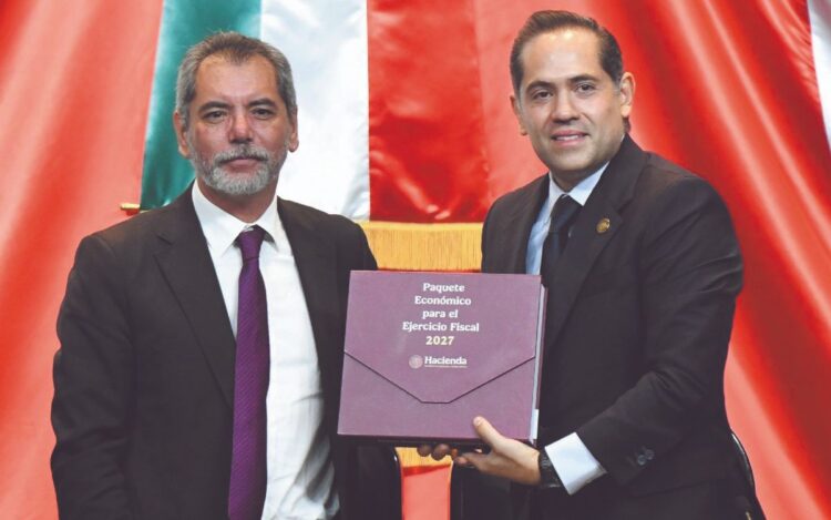 EN LA CÁMARA DE DIPUTADOS Entrega Hacienda paquete económico