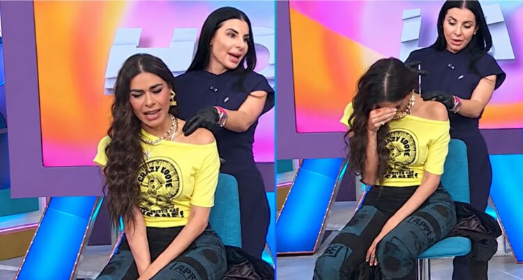 RECIBE CRÍTICAS Galilea Montijo se pone bótox en vivo